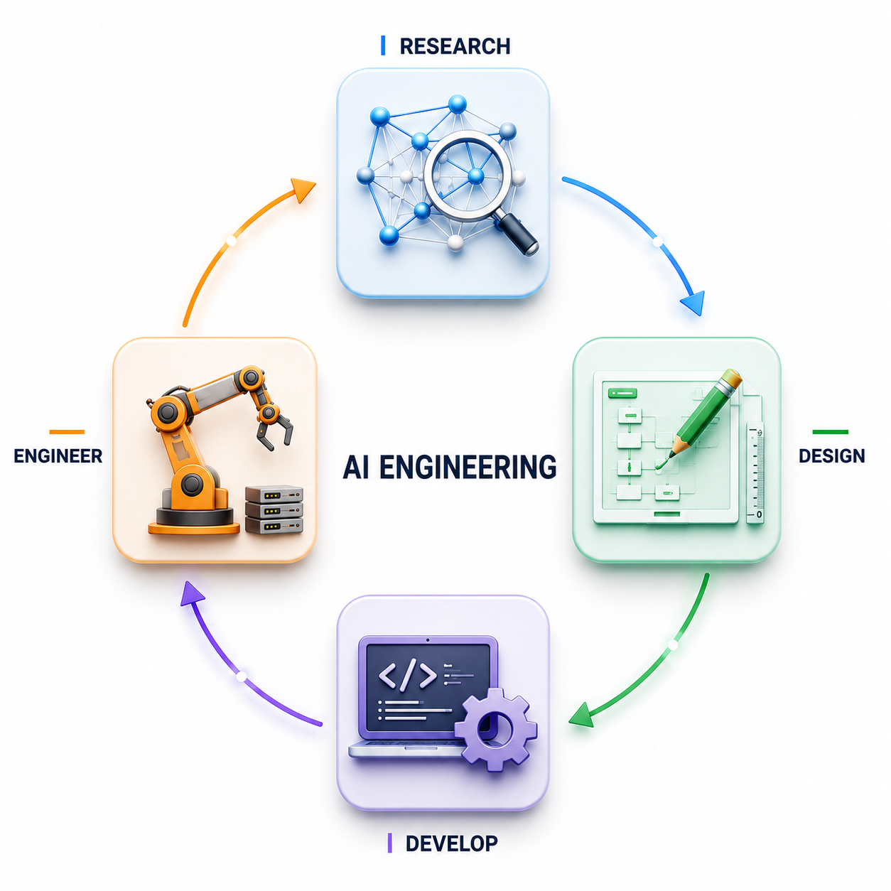 TELLcom AI engineering and technology diagram